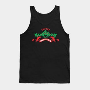 KISS The Barbeque King - Mistletoe - Christmas Tank Top